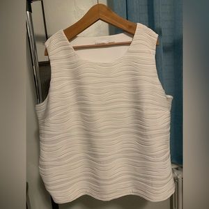 Calvin Klein plus dressy tank shell